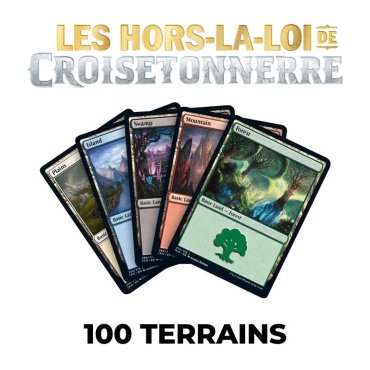 lot de 100 terrains mtgotj 