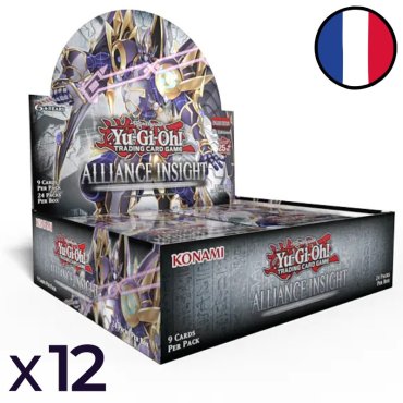 lot de 12 displays alliance insight yu gi oh 