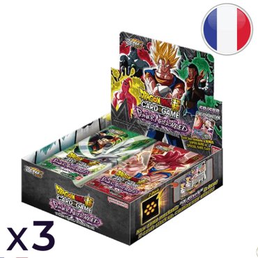 lot de 3 boites de 24 boosters power absorbed dragon ball super card game fr 