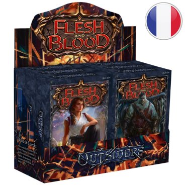 lot de 6 decks de blitz outsider flesh and blood fr 