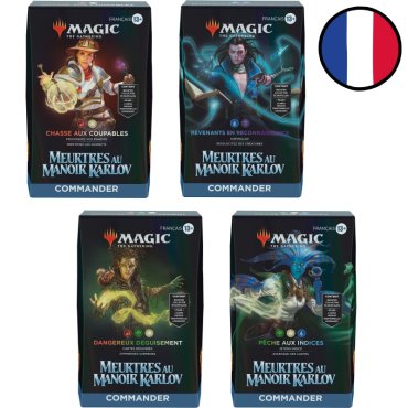 lot decks commander mkm fr 