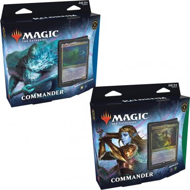 lot des 2 decks commander kaldheim magic fr 