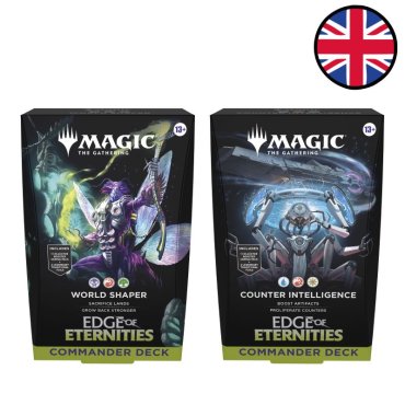 lot des 2 decks commander mtgeoe en 