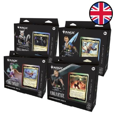 lot des 4 decks ff en 