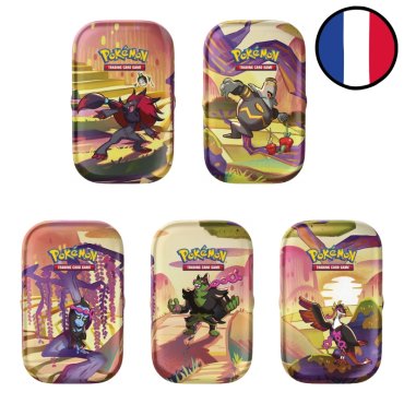 lot des 5 mini tins fable nebuleuse 