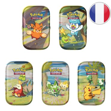 lot des 5 mini tins paldea friends pokemon fr 