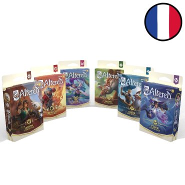 lot des 6 decks de demarrage au dela des portes altered  