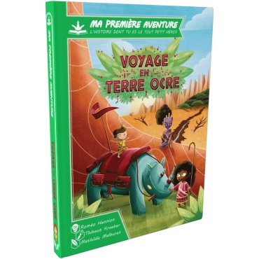 ma premiere aventure voyage en terre ocre version longue couverture 