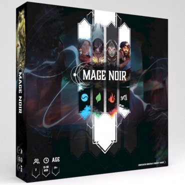 mage noir boite de jeu 