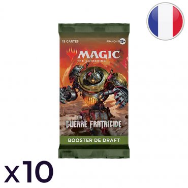 magic brothers war lot 10 booster draft fr 