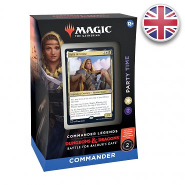 magic commander legends baldurs gate commander deck party time en 