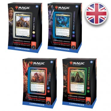 magic commander legends baldurs gate commander deck set of 4 en 