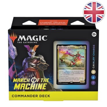 magic deck commander cavalry charge linvasion des machines en 