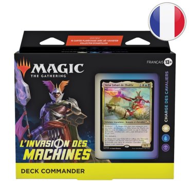 magic deck commander charge des cavaliers linvasion des machines fr 