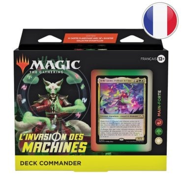 magic deck commander main forte linvasion des machines fr 