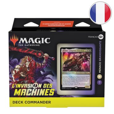 magic deck commander menace grandissante linvasion des machines fr 