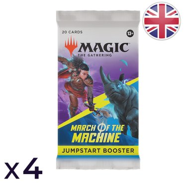 magic invasion des machines booster jumpstart x4 en 