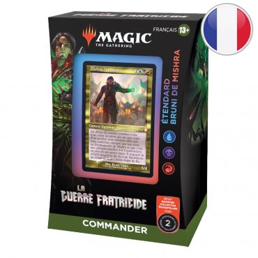 magic la guerre fratricide deck commander etendard bruni de mishra fr 