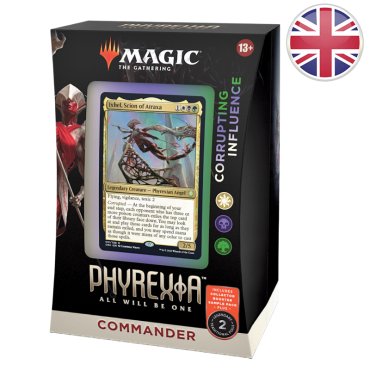 magic phyrexia all will be one deck commander corrupting influence en 
