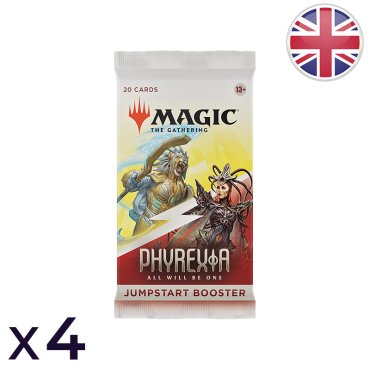 magic phyrexia all will be one lot 4 booster jumpstart en 