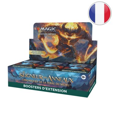 magic seigneur des anneaux chroniques de la terre du milieu boite 30 booster extension fr 