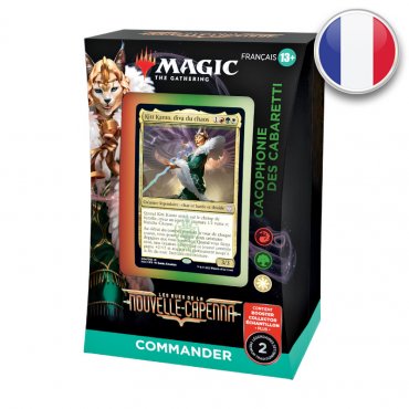 magic streets of new capenna commander deck fr cacophonie des cabaretti 