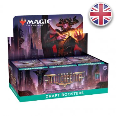 magic streets of new capenna display of 36 draft booster packs en 