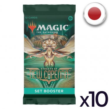 magic streets of new capenna set of 10 set booster packs jp 