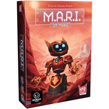 mari on mars jeu blackrock games boite 