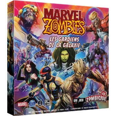 marvel zombies extension les gardiens de la galaxie jeu cmon boite de jeu 