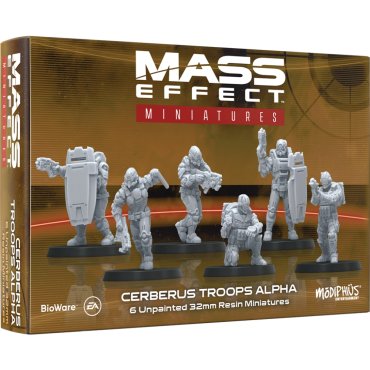 mass effect miniatures cerberus troops alpha jeu modiphius boite de jeu 