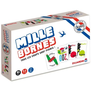 mille bornes classique jeu dujardin boite 