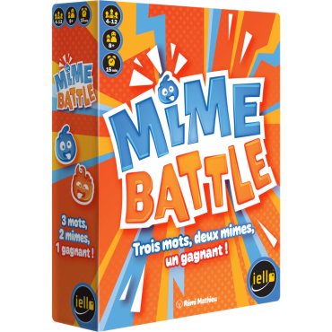 mime battle jeu iello boite de jeu 
