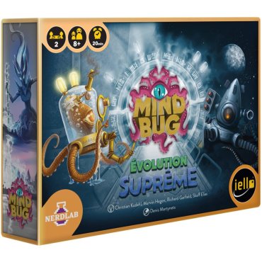 mindbug evolution supreme jeu iello 70208 boite 