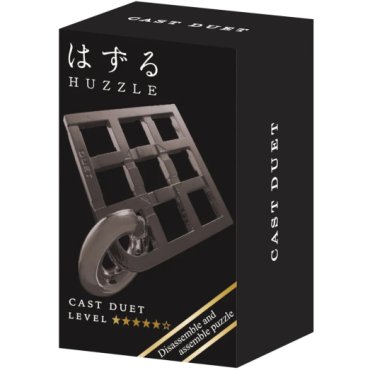mini huzzle cast duet noir boite 