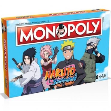 monopoly naruto shippuden boite de jeu 