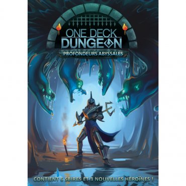one deck dungeon extension profondeurs abyssales jeu nuts publishing boite 