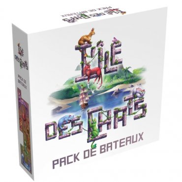 pack de bateaux extension l ile des chats jeu lucky duck games 