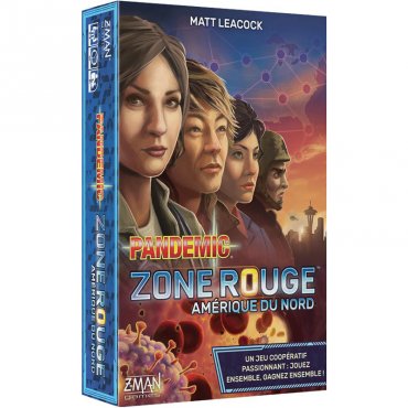 pandemic zone rouge amerique du nord jeu zman games boite 