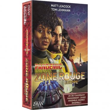 pandemic zone rouge europe jeu zman games boite 