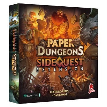 paper dungeons extension sidequest boite de jeu 