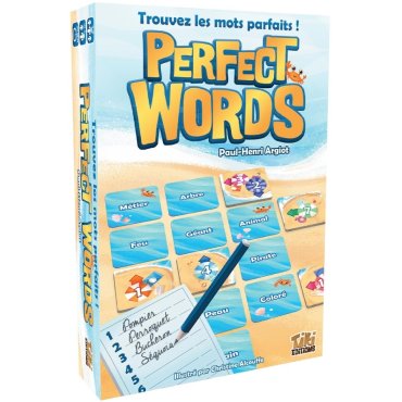 perfect words jeu tiki editions boite 