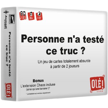 personne n a teste ce truc jeu ole boite de jeu 