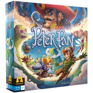 peter pan boite de jeu 