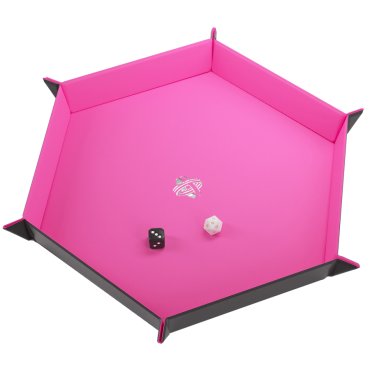 piste a des magnetique hexagonale noir rose ggs60061ml 