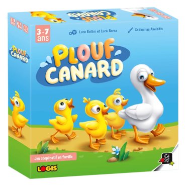 plouf canard jeu logis boite de jeu 