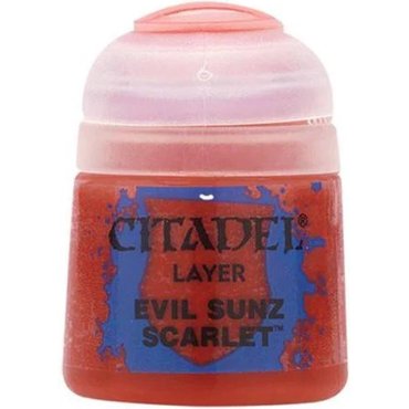 pot de peinture layer evil sunz scarlet 12ml 22 05 citadel 