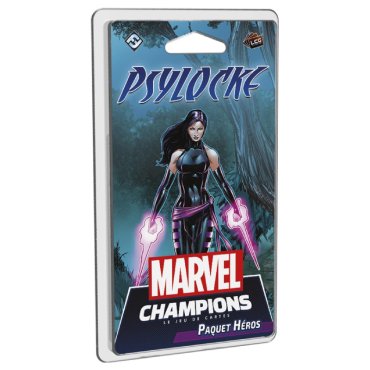 psylocke paquet heros marvel champions jeu de cartes boite 