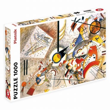 puzzle 1000 piatnik kandinsky bustling aquarelle 