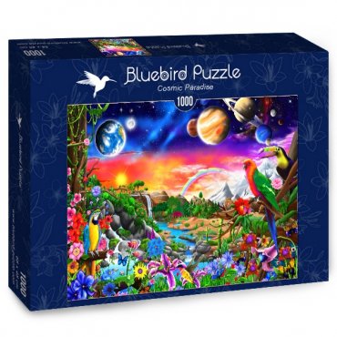 puzzle 1000 pieces bluebird cosmic paradise 